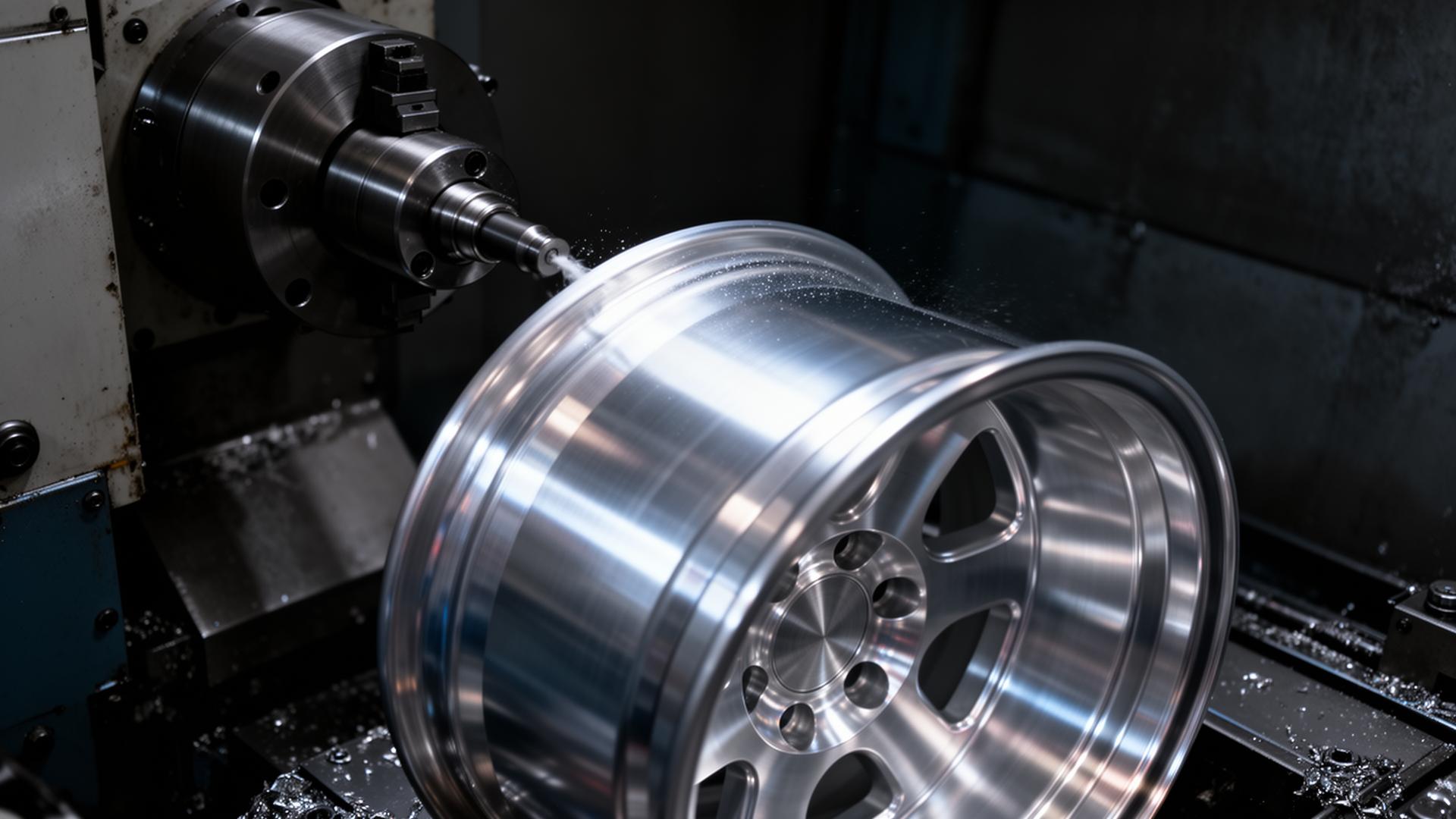 CNC soustružení disku – diamantový řez